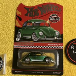 Hot Wheels RLC Green Kawa-Bug-A