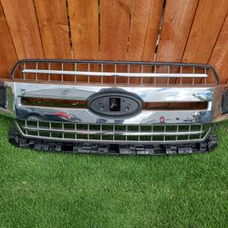 2018 - 2020 FORD F150 GRILLE GRILL HORIZONTAL BAR GENUINE USED OEM. NC1