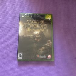 Call of Cthulhu: Dark Corners of the Earth (Microsoft Xbox, 2005) FACTORY SEALED