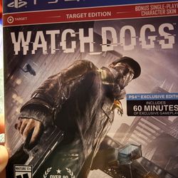 PS4 Game Watch Dog 