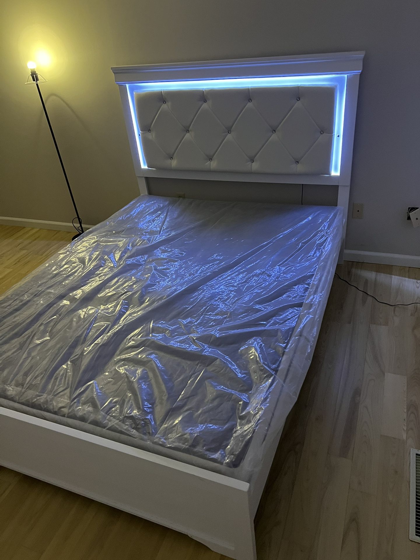 Bed With Led Brand New 