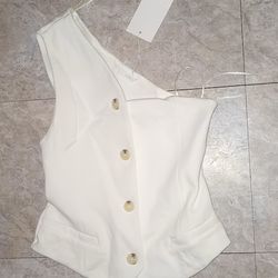 Zara new woman's top medium
