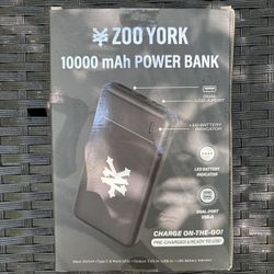 Zoo York 10000 MAh Power Bank