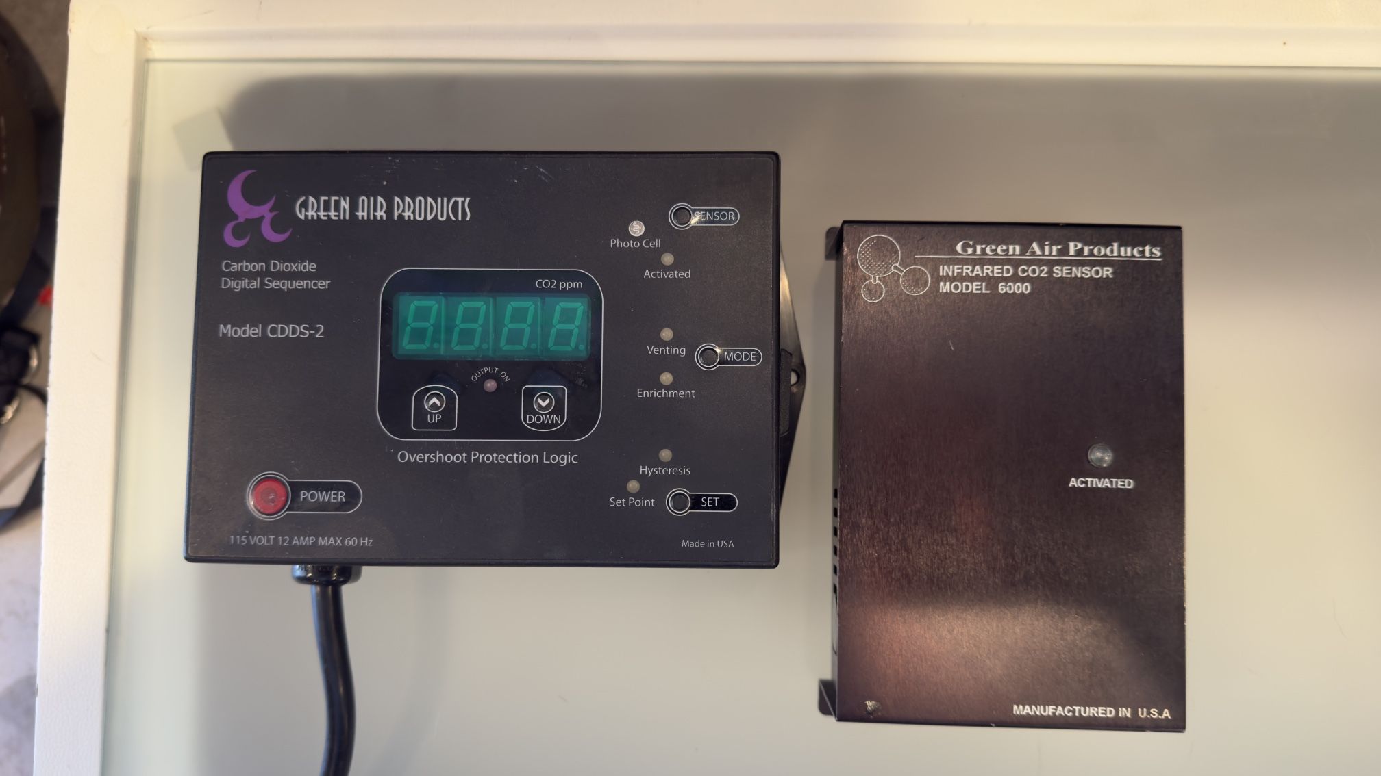 Green Air Products Carbon Dioxide Digital Sequencer