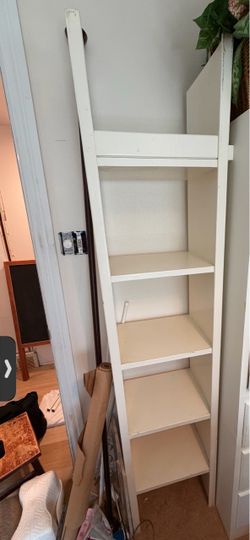SHELF, 16"w x 12"deep x 73 1/4"tall; cross streets are Arapaho & Waterview