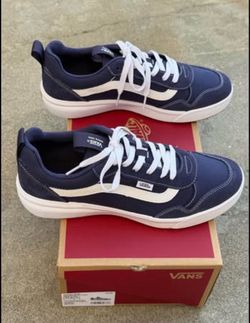 NEW Men’s Vans Range EXP Sneakers Suede/Canvas Deep Twilight - Size 11.5