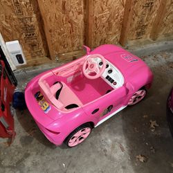 Barbie Electric Car
