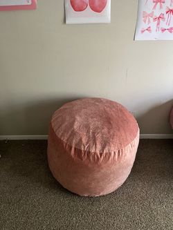 Large Pink Bean Bag Chair