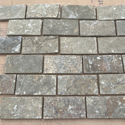 Natural Stone Size 2x4 ( Box Of 104 Pieces)