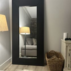 Heavy Duty Mirror With Black Trim