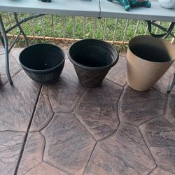 Yard Sale, Plants And  Pots  ,garden  Decor 