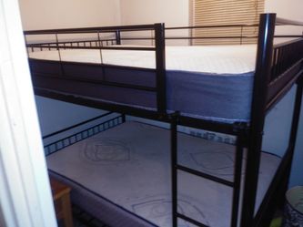 FULL SIZE OVER FULL SIZE BUNK BEDS