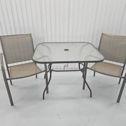 PATIO TABLE AND CHAIR SET