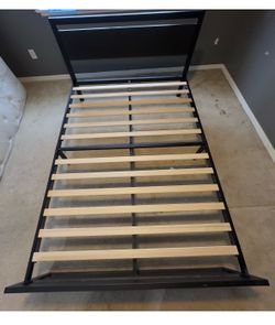Full bed metal frame