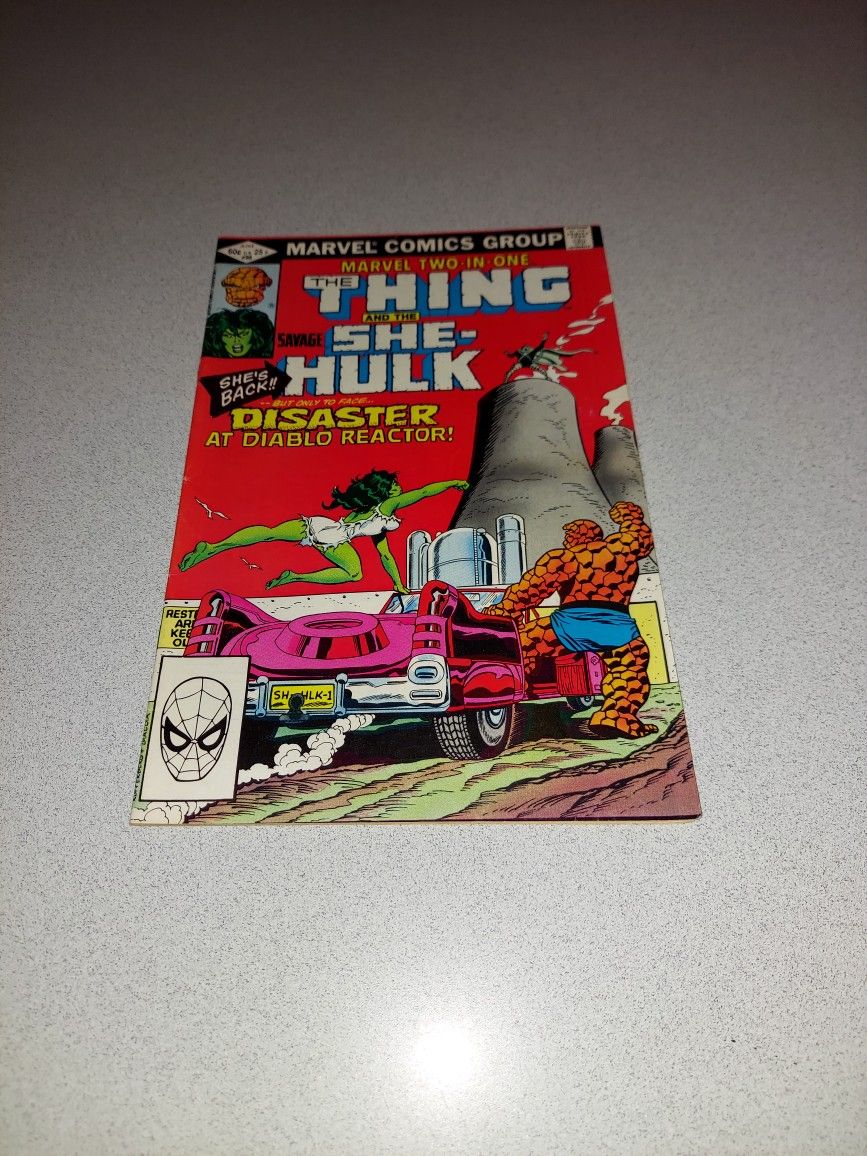 VINTAGE 1982 MARVEL TWO-IN-ONE #88 COMIC