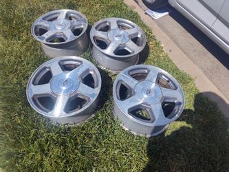 16" Chevy Silverado Wheels w/Caps