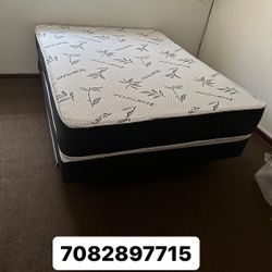 Huge sale for Mattress And Box Twin size mattress and box 150.$ full 190$ Queen 200$ king 290$. free delivery free set up 708….280….7715… cash or Zell
