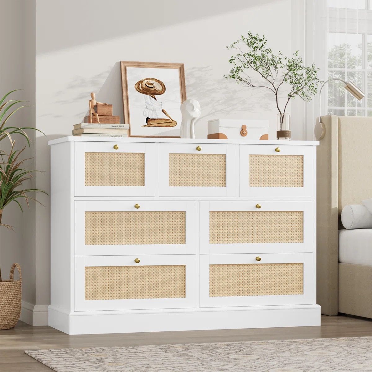 Beautiful seven drawer dresser