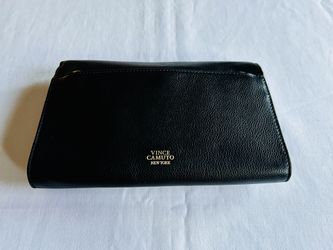 Vince Camuto Small Black Leather Crossbody Bag