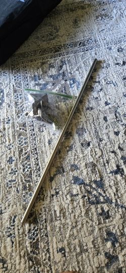 wall-mounted towel rod