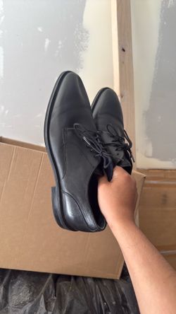 black Cole Haan Men's GrandPrø Hawthorne Plain Toe Derby dress shoes