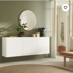 IKEA besta white high gloss cabinet