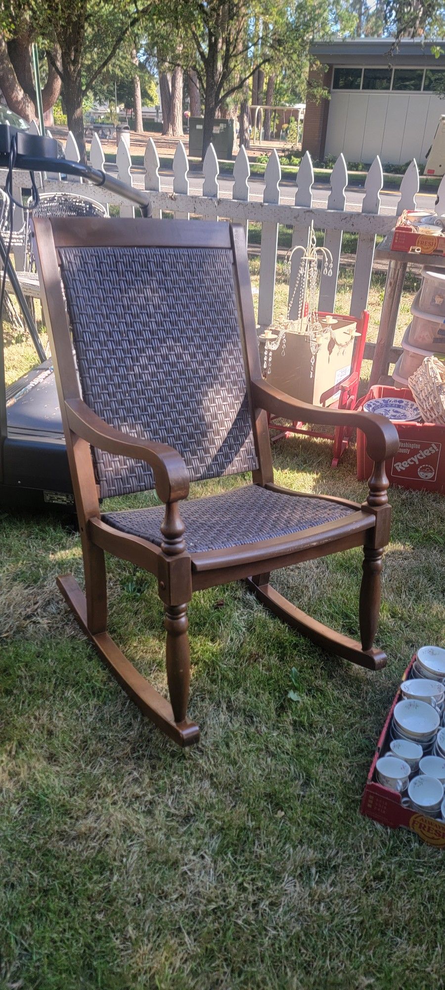 Wicker Rocking Chair Rocker