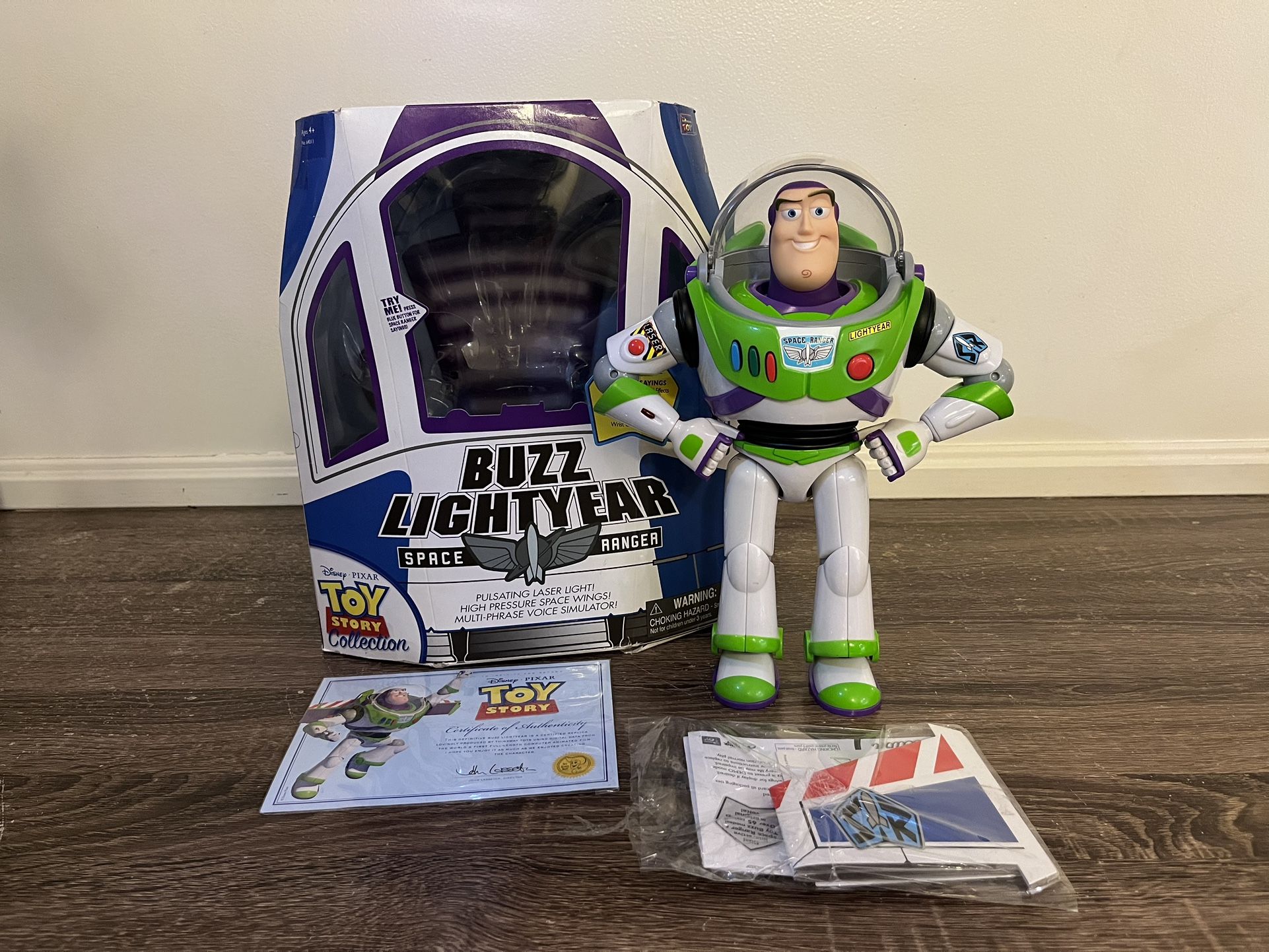 Buzz Lightyear Toy Story Collection 2010 White label