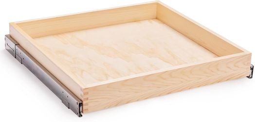 Pull Out Cabinet Drawer 32x21 Wood Organizer Soft Close Kitchen