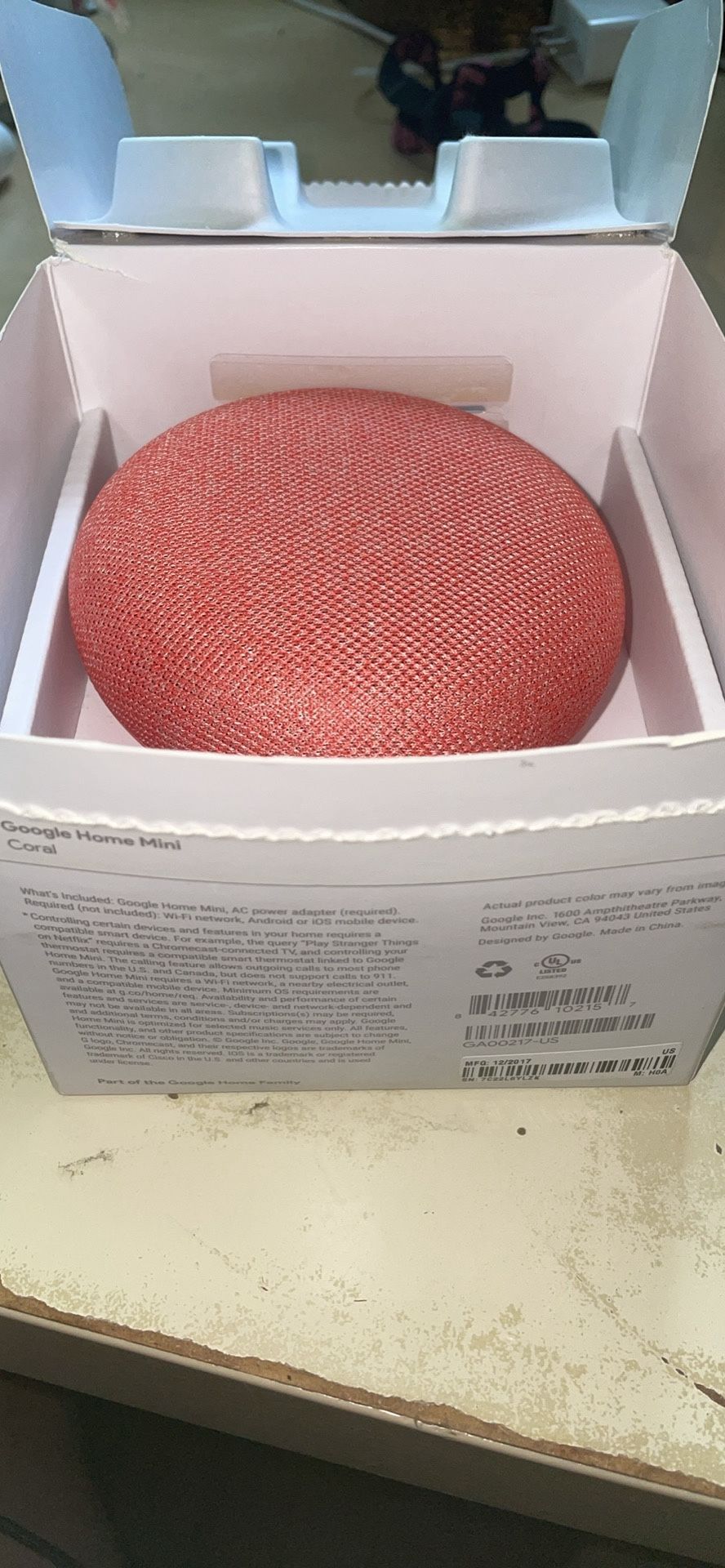 Google Home Mini