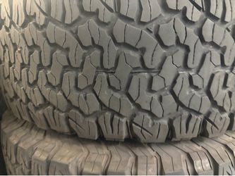 Tires 37x12.50r17 bf Goodrich