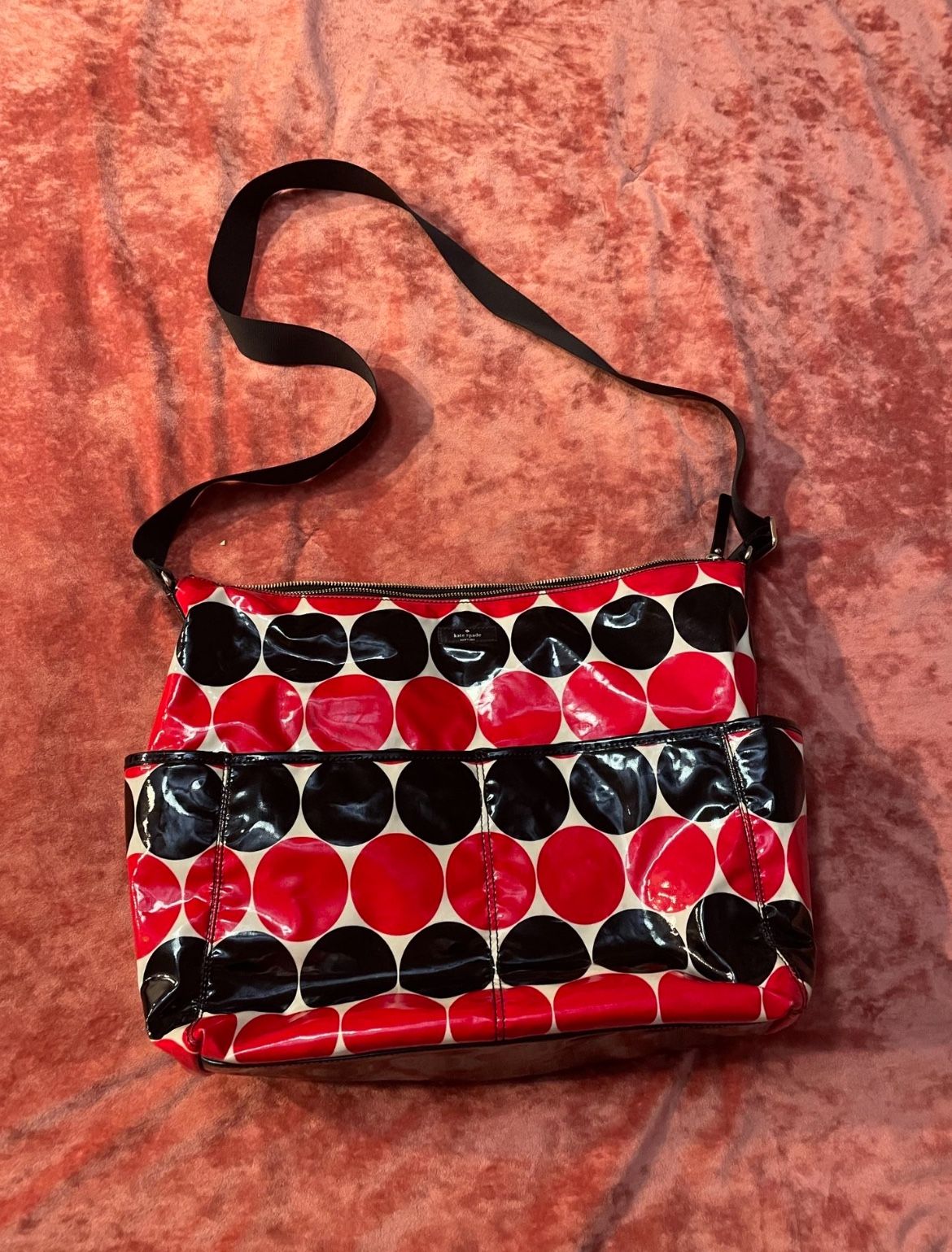 Kate Spade New York Daycation Serena Diaper Bag Polka Dot Pattern