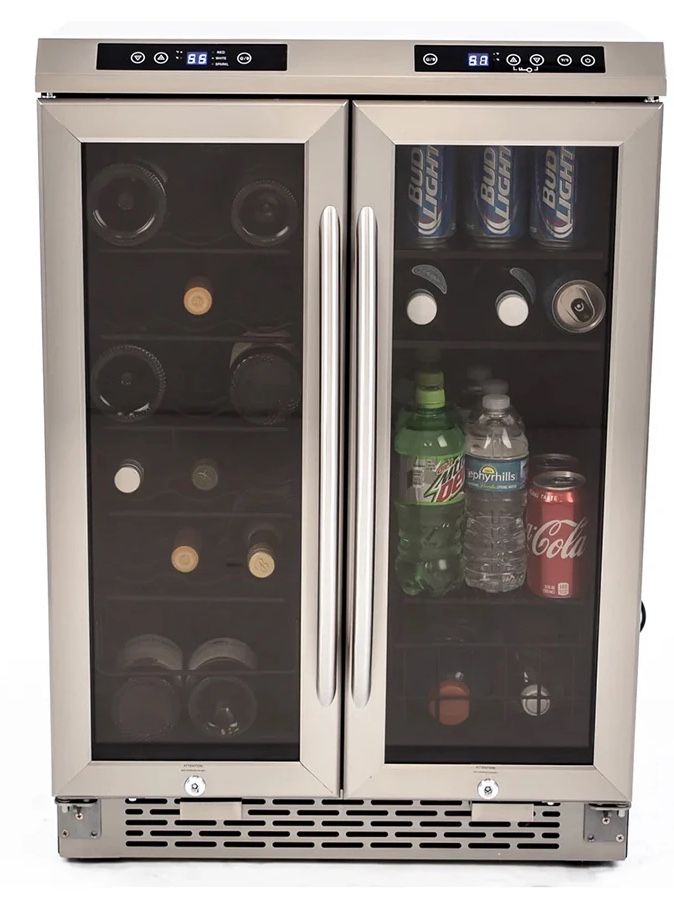 Avanti Dual Zone Wine And Beverage Fridge