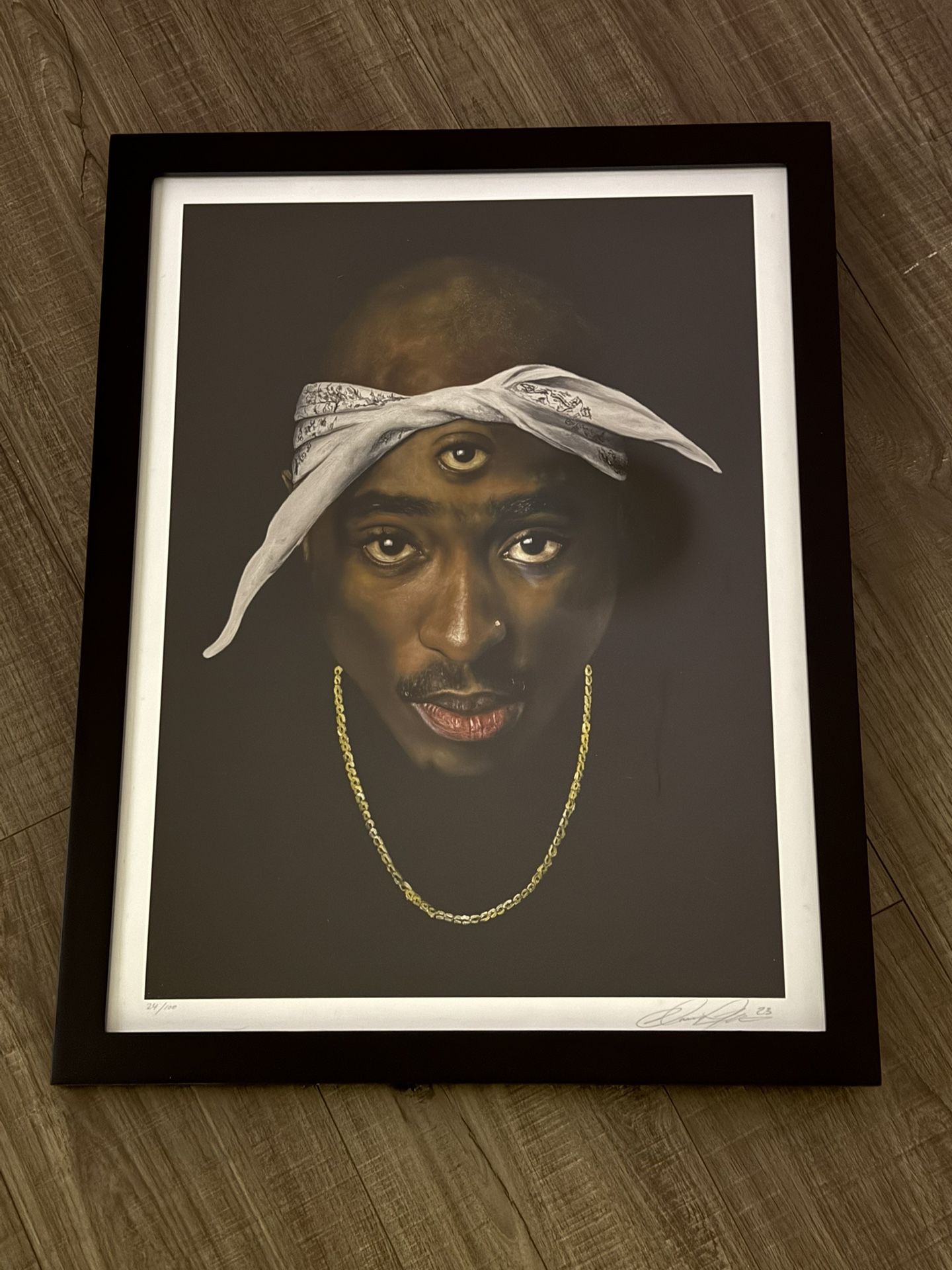 Issac Pelayo Signed 2 PAC Print