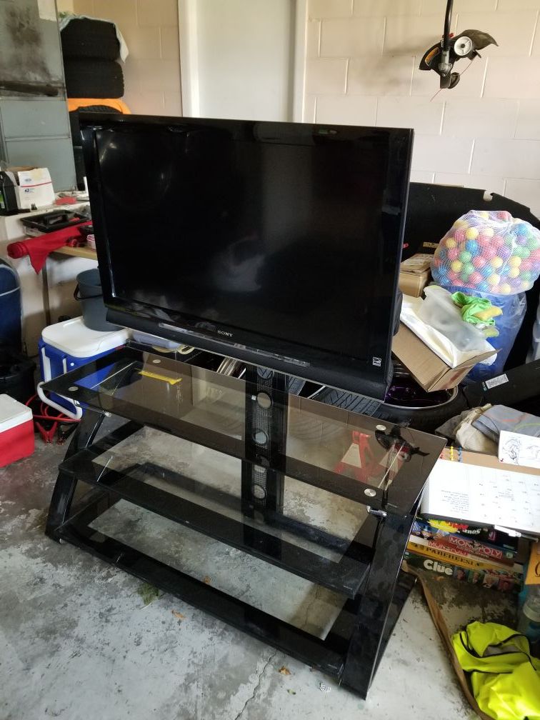 Sony tv and stand
