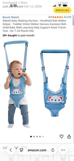 Baby walking harness