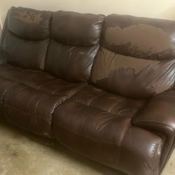 Sofa Couch/ Recliner 