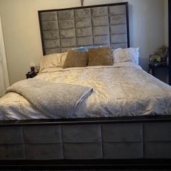 EXTRA TALL HEADBOARD - Upholstered Bed 🛏️