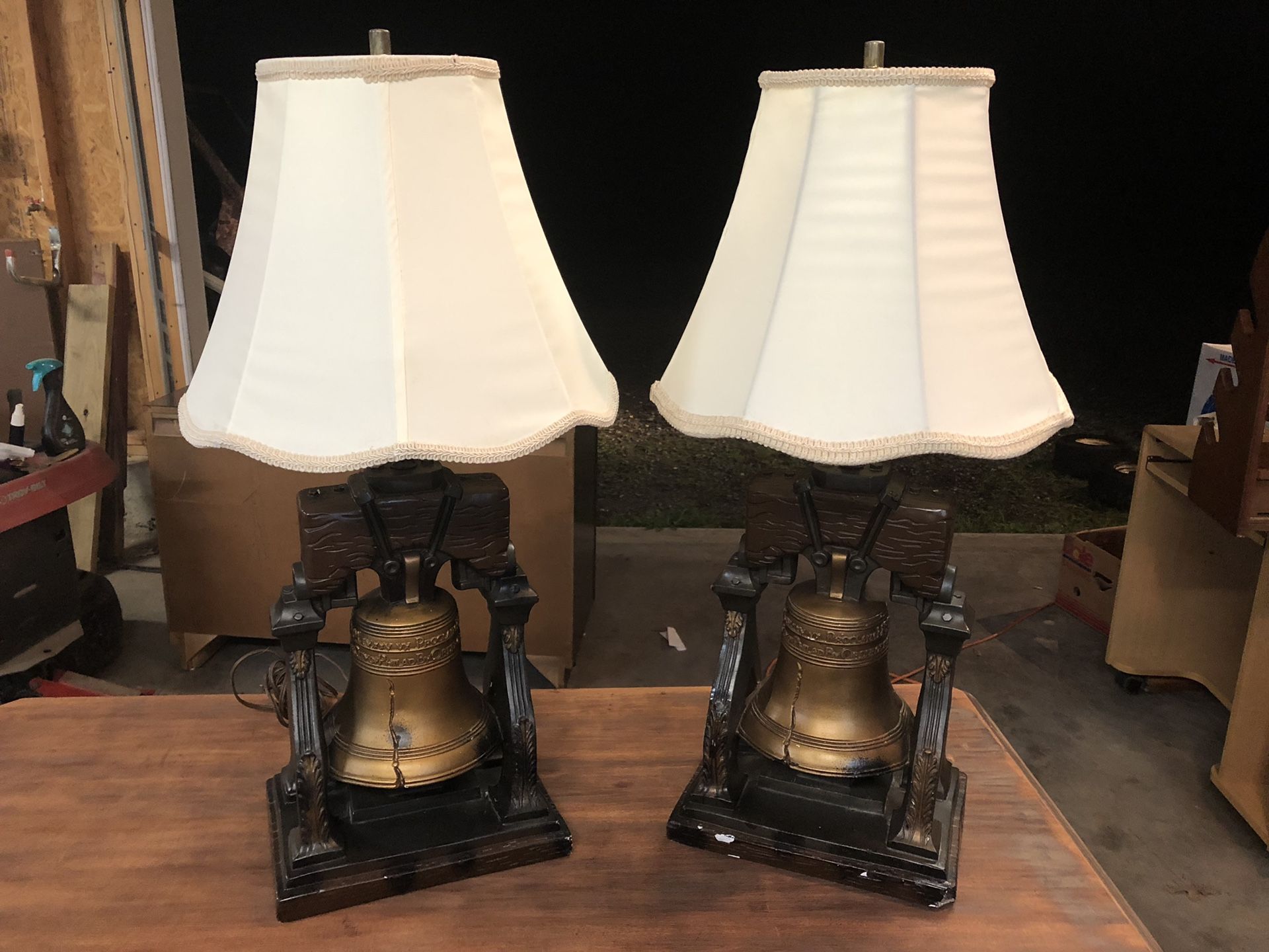 Quartite Creative liberty bell lamps