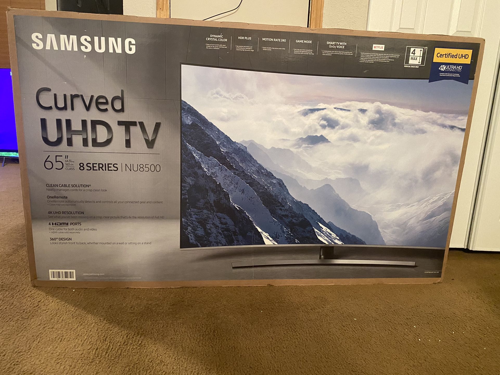 Samsung Curved TV