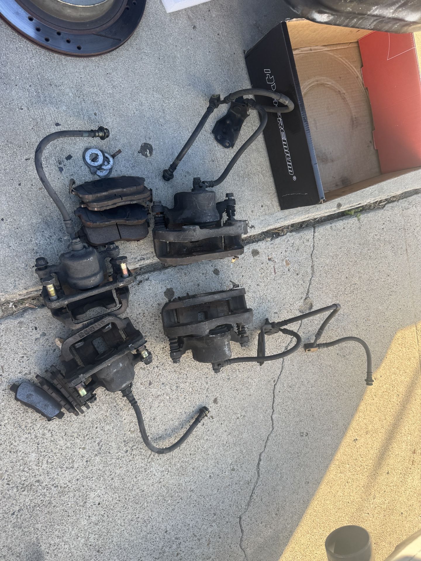 Nissan 350z Rotors/calipers/brakes