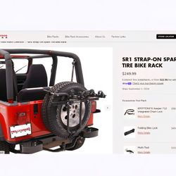 Jeep Bike Rack