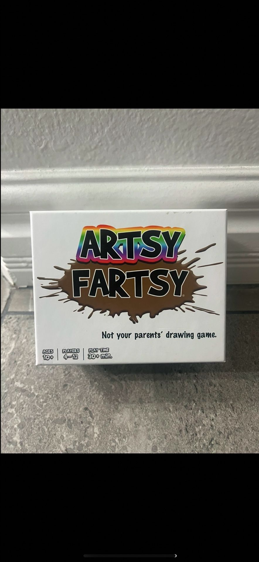 Artsy Fartsy Game NEW