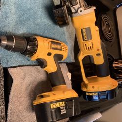 Drill, Saw/cut Off Tool Batteries And Charger