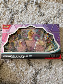 Pokemon - Mimikyu ex and Alcremie ex Premium Collection