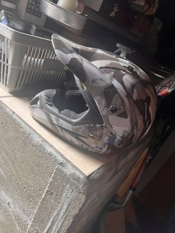 Gray Helmet