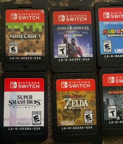 Used  Nintendo Switch Games
