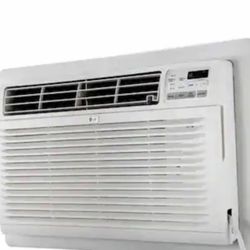 LG Electronics 9,800 BTU 230-Volt Through-the-Wall Air Conditioner LT1037HNR Cools 450 Sq. Ft. with Heat and Remote