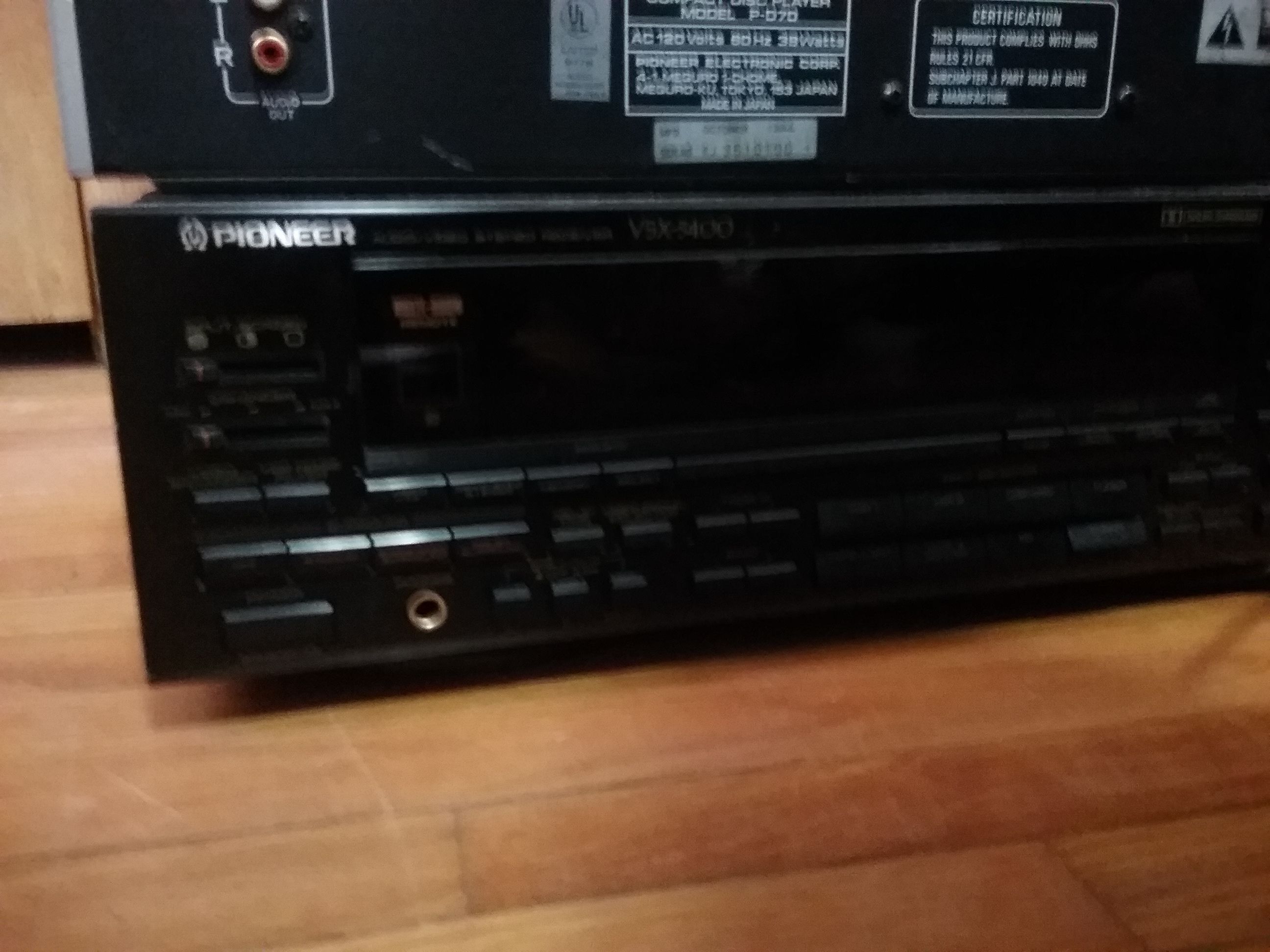 Pioneer audio/video stereo receiver VSX-5400 (rare vintage stereo
