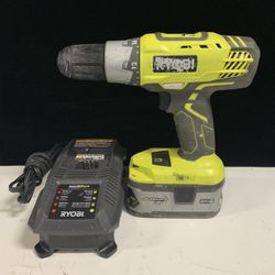 Ryobi P277 18V 1/2” Cordless Drill Driver W/ 4Ah Battery & Charger